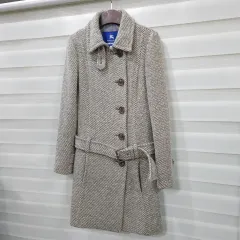 お*か様 【美品】バーバリーブルーレーベル　アンゴラ混ウールコート BURBERRY BLUE LABEL - バーバリー ブルーレーベル ☆ アンゴラ混