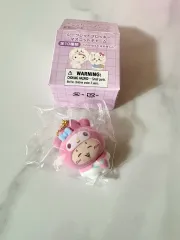 ちいかわxサンリオ フロッキー キーホルダー マイメロディ カニ