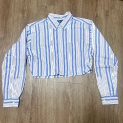 ポロ クロップド シャツ ストライプ シャツ 新品