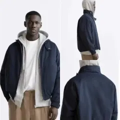 ZARA ザラ ダウンジャケット ネイビー