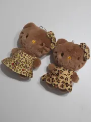レオパード hello kitty(ハローキティ) ミニ キーホルダー