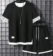 ブラック 半袖 ハーフパンツ セット105