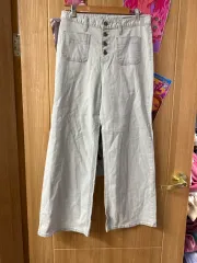 新品 4ボタン ストレッチデニムズボン L 39/100