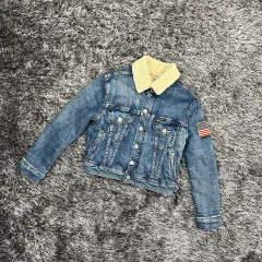 ポロ ラルフ ローレン ジュニア シェルパ デニム ジャケット 140(8Y)