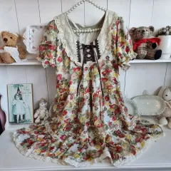 AXES FEMME (アクシーズファム) ロマンティック フラワー ONE PIECE