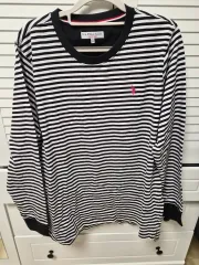 U.S. POLO ASSN. ストライプ 長袖 Tシャツ (新品)