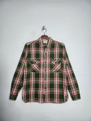 L リー スポーツウェア フランネル シャツ チェック柄