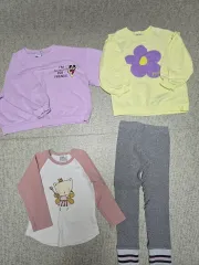 女の子 トップス Tシャツ/スウェット など 4着