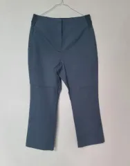 ウエスト後ろゴム レーヨンブレンド ズボン 77 88