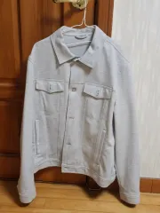 ZARA グレー ブルゾン ジャケット L