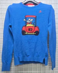 ルコックスポルティフ ウール レディース ゴルフウェア 長袖 ニット Tシャツ