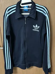 ADIDAS アディダス ネイビー メンズ トラックジャージ ジャージ 100