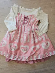 マイメロディ ピンク ワンピース ローリダ風 120