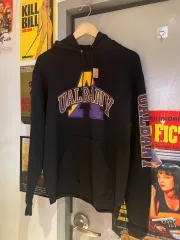 チャンピオン Champion ualbany フード付きTシャツ