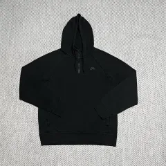 L NIKE ナイキ SB オールブラック ハーフジップ フーディー