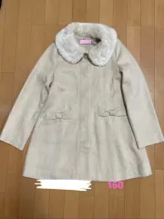 メゾピアノ アイボリー コート 160 ラテギャル 姫ギャル ヴィンテージ