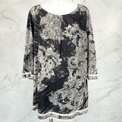 LEONARD ペイズリー柄 Vネック チュニック 42 - メルカリ