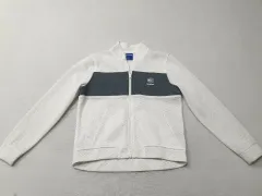 リーボック 白/グレー メッシュ ブルゾン レディース 95サイズ