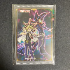 BF0327　遊戯王の日 / 特製カードプロテクター】武藤遊戯&ブラック・マジシャン　カードクリアケース　希少　絶版