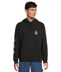 ボルコム メンズ アウター パーカー・スウェット Volcom Iconic Stone Pullover Black ブラックのサムネイル