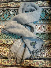 VIVIENNE WESTWOOD ヴィヴィアン・ウエストウッド グレー ウールマフラー