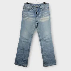 (73/84) リーバイス 571K ライトブルー デニム パンツ