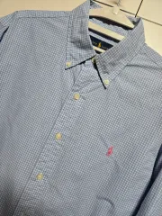POLO RALPH LAUREN ポロラルフローレン 正規品 ギンガムチェック シャツ (Mサイズ)