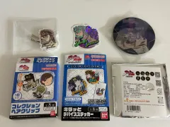 ジョジョの奇妙な冒険 ジョジョ 3分 ジョセフ・ジョースター ヘアクリップ ステッカー バッジ まとめ