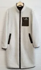 EIDER（ユニセックス）ツーウェイジッパー フリース（ボア）コート（ジャケット）出品