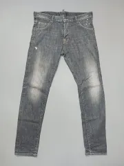 32 正規品 DSQUARED2 リンクルブラックダーティ クールガイジーン デニム