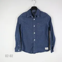 1386 Tommy Hilfiger Kids(トミーヒルフィガーキッズ)/男の子/2022デニムシャツ/130