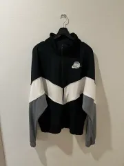 ナイキ ブラック/白 トラック ジャケット ジャージ ジップアップ