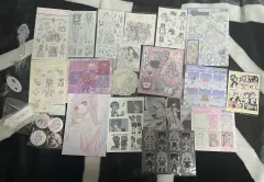 ヒメ様 ミルキーハート ドミ様 年間文具 特典 ダイアリーデコ ステッカー 缶バッジ アクリル まとめ