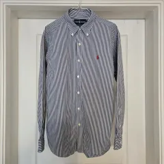 100) ポロ ラルフローレン ストライプ シャツ