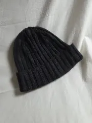 UNIQLO ユニクロ U レイ ビーニー ダーク グレー OS