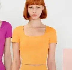 XEXYMIX ゼルラ IN テンション Starship Square クロップドトップス L