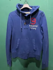 ホリスター ハーフジップ フーディー Tシャツ L