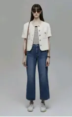 ダンスト (2022) サマーツイード ジャケット 出品