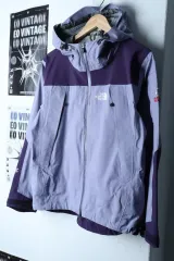 W(S) ザノースフェイス ジップアップ ウィンドブレーカー アウター ジャケット サミットシリーズ ライトパープル-1746E