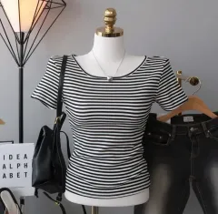 エイブリー ストライプ 半袖T