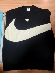 NIKE ナイキ BIG ビッグ スウッシュ スウッシュ ニット BEST ベスト ブラック ブラック