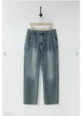 3 ROUGH SIDE ライトブルー デニム パンツ