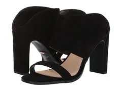 42 ゴールド レディース シューズ ヒール 42 GOLD Linx Black Suede ブラック