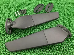 スポーツレプリカ ミラー 左右 社外 中古 バイク 部品 ウイングミラー エアロミラー アルミ ドゥカティ トライアンフ BMW Rtのサムネイル
