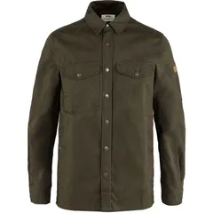 フェールラーベン メンズ トップス シャツ Fjallraven Singi Overshirt Mens Dark Olive オリーブのサムネイル