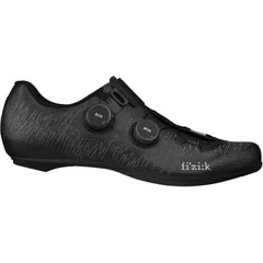 フィジーク メンズ シューズ スニーカー ニット Fizik Vento Infinito Knit Carbon 2 Wide Cycling Shoe Mens BlackBlack ブラック