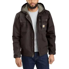 カーハート メンズ アウター ジャケット・ブルゾン ジャケット Carhartt Bartlett Jacket Mens Dark Brown ブラウン
