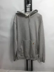 Carhartt カーハート フードTシャツ 起毛 グレー オリジナルフィット m