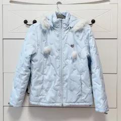 ポンポネット リー リボン ポンポン ダウン