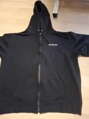 マークゴンザレス ブラック 起毛 ジップアップ